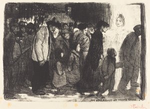 टू द ट्रू पूअर: द विक्ड रिच टू द ट्रू पुअर: द विक्ड रिच, 1894। द्वारा थियोफाइल एलेक्जेंडर स्टीनलेन