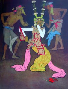 क्लासिक बालिनीज़ नर्तक