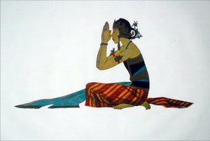 क्लासिक जावानीस नर्तक