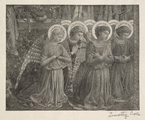 ओल्ड इटैलियन मास्टर्स: ग्रुप ऑफ़ एंजल्स, 1888-1892। द्वारा टिमोथी कोल