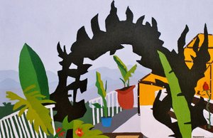 प्रवेश द्वार, 2006, कैनवास पर तेल द्वारा टिमोथी नाथन जोएली