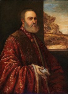 प्रोक्यूरेटर एलेसेंड्रो कॉन्टारिनी का पोर्ट्रेट, सीए। 1540-1545। द्वारा टिटियन,