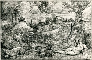 मेडोर और एंजेलिका या जेसन और मेडिया, c1535-1545, 1937 द्वारा टिज़ियानो वेकेली
