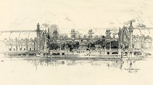 टोनी ग्रुबोहोफर, 1900 द्वारा बागवानी और वानिकी के मंडप।