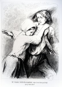 जॉर्ज सैंड द्वारा 1851 में मैरी एंड जर्मेन, &39;द डेविल्स पूल&39;