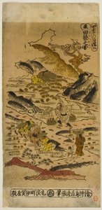 ग्रीष्मकाल: चावल की रोपाई (नत्सु: ताऊ नो ज़ू), quot;किसानों के चार मौसम (शिकी नो हयाकुशो)quot; श्रृंखला से क्रमांक 2 द्वारा तोरी कियोमासु II