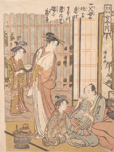 Filial Piety को भूल जाना, ca. 1781. द्वारा तोरी कियोनगा