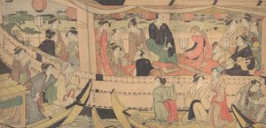सुमिदा रिवर हॉलिडे, 1788-90। द्वारा तोरी कियोनगा
