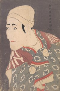 काबुकी अभिनेता मोरिटा कन्या VIII प्ले ए मेडले ऑफ़ ..., 5 वें महीने, 1794 में पालकी-वाहक के रूप में।