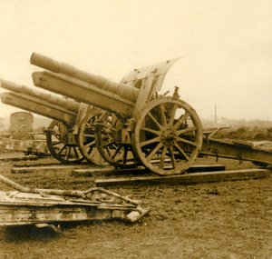 155 बंदूकें, c1914-c1918 द्वारा अज्ञात