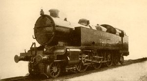 2-6-4 टैंक इंजन, दक्षिणी रेलवे, 1930। द्वारा अज्ञात