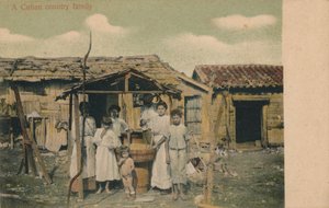 एक क्यूबा देश परिवार, 1908 द्वारा अज्ञात