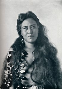 हूला नर्तकी, होनोलुलु, हवाई, 1902 द्वारा अज्ञात