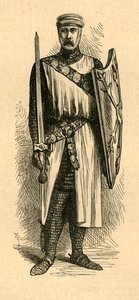 एक नाइट टेम्पलर, 1897। द्वारा अज्ञात