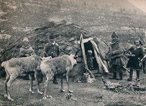 ए लैप फैमिली, 1914। द्वारा अज्ञात