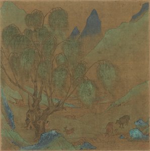 एक देहाती दृश्य, 1271-1368। द्वारा अज्ञात