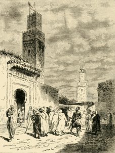 द स्ट्रीट इन फ़ेज़, 1890। द्वारा अज्ञात
