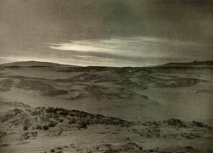 ए व्यू नार्थ, टुवर्ड्स द डाइंग सन, मार्च में, c1908, 1909। द्वारा अज्ञात