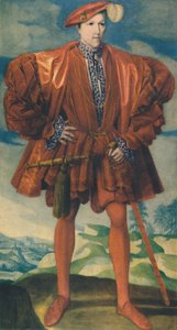 ए यंग मैन इन रेड, c.1550, 1948। द्वारा अज्ञात