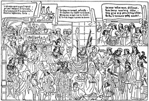 एक भोज, 15 वीं सदी के अंत में, 1910 द्वारा अज्ञात