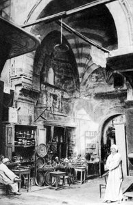 काहिरा, मिस्र में एक बाजार, c1920s द्वारा अज्ञात