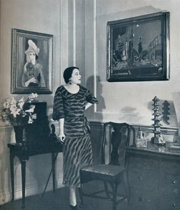लेडी जोविट के घर का एक कोना 1934 द्वारा अज्ञात