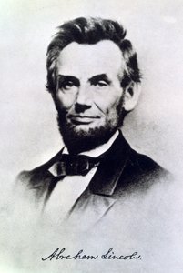 अब्राहम लिंकन, यूएसए के अध्यक्ष, c1865 द्वारा अज्ञात
