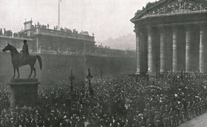किंग जॉर्ज V, 1910 का प्रवेश। द्वारा अज्ञात