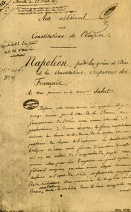साम्राज्य के गठन के लिए अतिरिक्त कार्य, 22 अप्रैल 1815, 1921। द्वारा अज्ञात