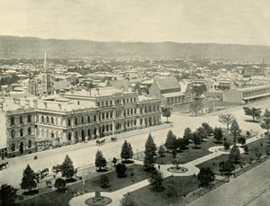 एडिलेड, पोस्ट ऑफिस टॉवर, 1901 से। द्वारा अज्ञात