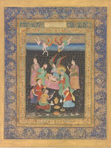 क्राइस्ट चाइल्ड की आराधना, सीए। 1630. द्वारा अज्ञात
