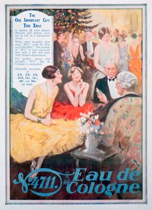 4711 Eau डे कोलोन, 1928 के लिए विज्ञापन द्वारा अज्ञात