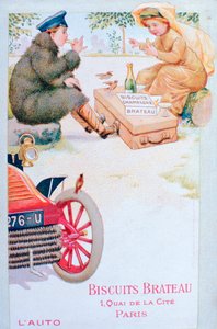 बिस्कुट ब्रेटो के लिए विज्ञापन, c1900s द्वारा अज्ञात