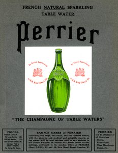पेरियर वाटर के लिए विज्ञापन, 1905 द्वारा अज्ञात