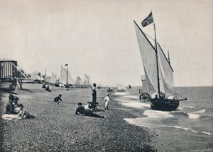 एल्डेबुर्ग - द बीच, 1895 द्वारा अज्ञात