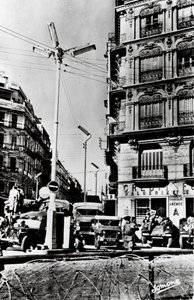 अल्जीरियाई युद्ध की स्वतंत्रता, जनवरी 1960। द्वारा अज्ञात