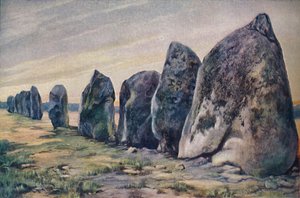 कार्नैक, ब्रिटनी, फ्रांस के पास स्थितियां, c1920 द्वारा अज्ञात