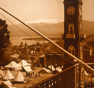 संबद्ध शिविर, थेसालोनिकी, ग्रीस, c1914-c1918 द्वारा अज्ञात