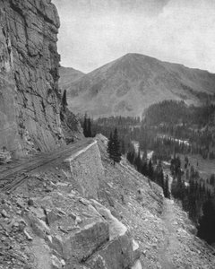 अल्पाइन पास, कोलोराडो, संयुक्त राज्य अमेरिका, c1900। द्वारा अज्ञात