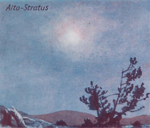 ऑल्टो-स्ट्रैटस - प्रिंसिपल क्लाउड फॉर्म्स इन द स्काई, 1935 द्वारा अज्ञात