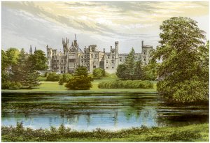 Alton Towers, Staffordshire, Shrewsbury के घर, c1880 द्वारा अज्ञात