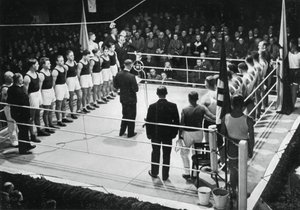 जर्मनी और पोलैंड के बीच 1936 में एमेच्योर मुक्केबाजी प्रतियोगिता द्वारा अज्ञात