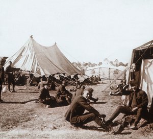 अमेरिकी शिविर, मीलेट, फ्रांस, c1914-c1918 द्वारा अज्ञात