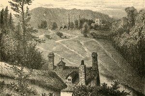 एम्सबरी, लुकिंग टुवार्ड्स वेस्पासियन कैम्प, 1898। द्वारा अज्ञात