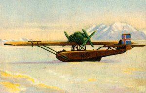 ध्रुवीय बर्फ में अमुंडेंस डोर्नियर डू जे वाल, 1925, 1932। द्वारा अज्ञात