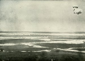 1919 में सोम्मे पर एक इन्फैंट्री हमला। द्वारा अज्ञात
