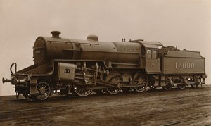 एक एलएमएस मिश्रित ट्रैफिक लोकोमोटिव, c1930s। द्वारा अज्ञात