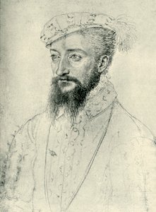 एंटोनी डी बॉर्बन, नवरे के राजा, 1548, 1907। द्वारा अज्ञात