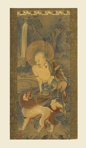 अरहत, जापानी, स्वर्गीय कामाकुरा काल, 14 वीं शताब्दी, 1886 द्वारा अज्ञात