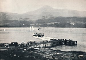 अरन - ब्रोडिक पियर और बकैटफेल, 1895 द्वारा अज्ञात